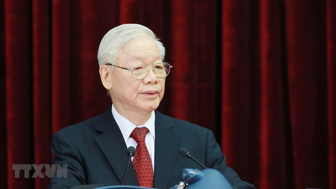 阮富仲总书记之文章是社会主义和越南走向社会主义道路的具有时代性的战略方向 ảnh 1