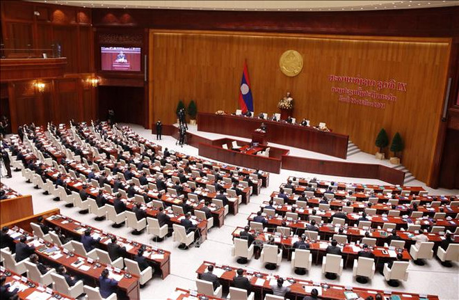 老挝第九届国会第二次会议召开 ảnh 1 老挝第九届国会第二次会议召开 ảnh 1