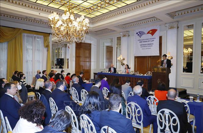 越南国家副主席武氏映春圆满结束对希腊的正式访问 ảnh 3 越南国家副主席武氏映春圆满结束对希腊的正式访问 ảnh 3