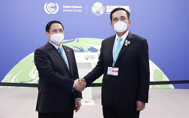 越南政府总理范明政会见美国、韩国和泰国领导人 ảnh 3 越南政府总理范明政会见美国、韩国和泰国领导人 ảnh 3