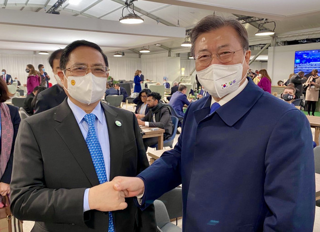 越南政府总理范明政会见美国、韩国和泰国领导人 ảnh 2 越南政府总理范明政会见美国、韩国和泰国领导人 ảnh 2