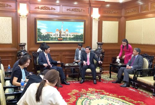 胡志明市与韩国各地加强合作 ảnh 1