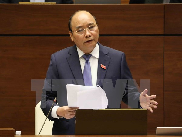 第十四届国会第四次会议:政府总理阮春福接受国会代表质询 ảnh 1 第十四届国会第四次会议:政府总理阮春福接受国会代表质询 ảnh 1