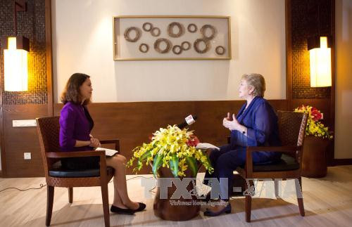 2017年APEC会议:智利总统巴切莱特高度评价越南举办能力 ảnh 1 2017年APEC会议:智利总统巴切莱特高度评价越南举办能力 ảnh 1