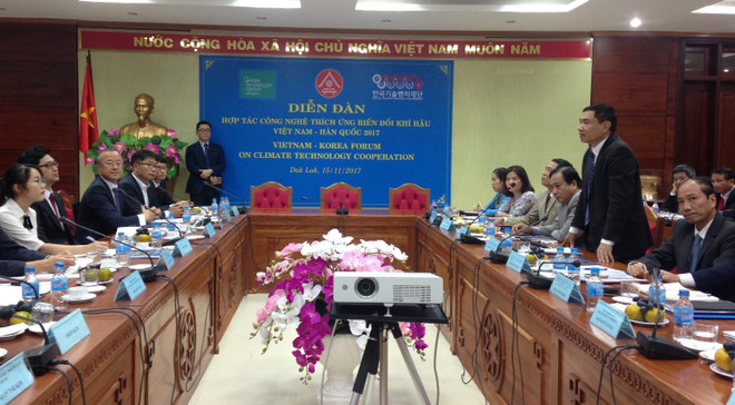 2017年越韩适应气候变化技术合作论坛在得乐省举行 ảnh 1