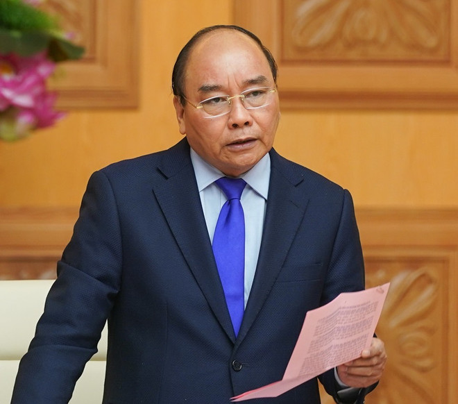 越南政府总理公布新冠肺炎疫情 ảnh 1