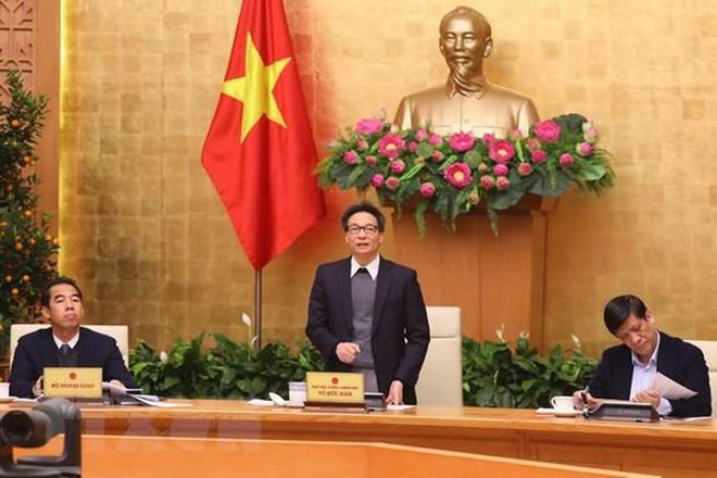 武德儋副总理：不管出现还是未出现感染病例各地方都要主动采取防控措施 绝不能疏忽大意 ảnh 1