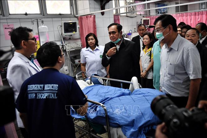 泰国总理巴育:枪击案造成26人丧生和52人受伤 ảnh 1 泰国总理巴育:枪击案造成26人丧生和52人受伤 ảnh 1