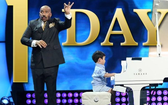 美籍越裔钢琴神童在美国电视上亮相 ảnh 1 美籍越裔钢琴神童在美国电视上亮相 ảnh 1