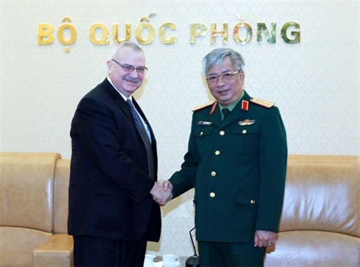 阮志咏上将会见美国东盟商务理事会高级副主席 ảnh 1 阮志咏上将会见美国东盟商务理事会高级副主席 ảnh 1