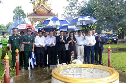 越南伤残军人与烈士日纪念活动在老挝举行 ảnh 1