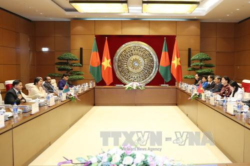 越南国会主席与孟加拉国国民议会议长举行会谈 ảnh 2 越南国会主席与孟加拉国国民议会议长举行会谈 ảnh 2