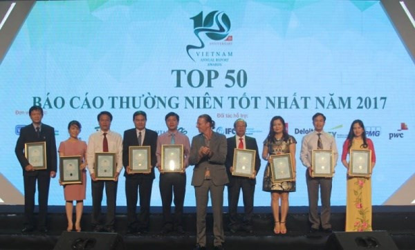 许多油气企业荣获2017年年度报告奖 ảnh 1 许多油气企业荣获2017年年度报告奖 ảnh 1