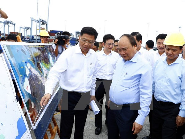 阮春福总理:盖梅国际港应努力实现更高质量、更快速度的稳定增长 ảnh 1 阮春福总理:盖梅国际港应努力实现更高质量、更快速度的稳定增长 ảnh 1