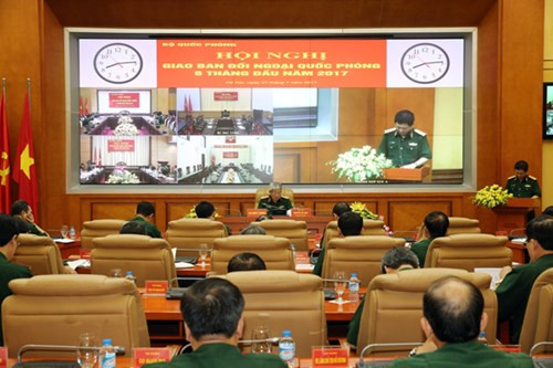 2017年前6月国防对外工作有序展开 ảnh 1