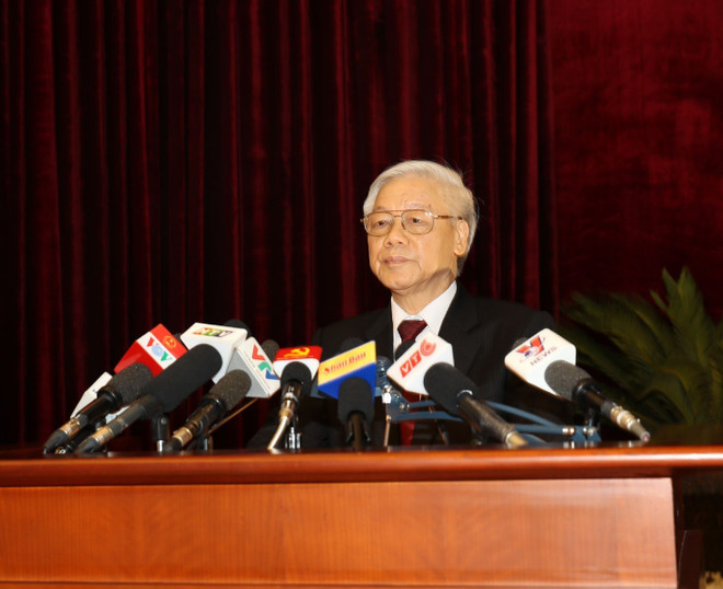 越共十二届中央委员会第六次全体会议落下帷幕 ảnh 2