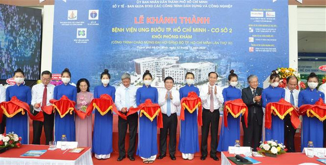 胡志明市肿瘤医院第二分院新门诊楼竣工投入使用 ảnh 1 胡志明市肿瘤医院第二分院新门诊楼竣工投入使用 ảnh 1