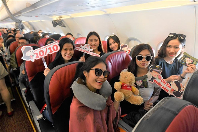 越捷航空推出国内航线半价促销活动 ảnh 2 越捷航空推出国内航线半价促销活动 ảnh 2