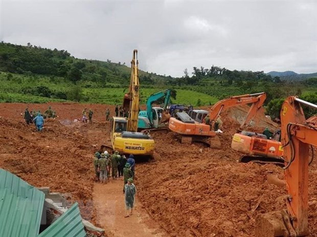 美国驻越使团就中部洪灾和泥石流致慰问电 ảnh 1