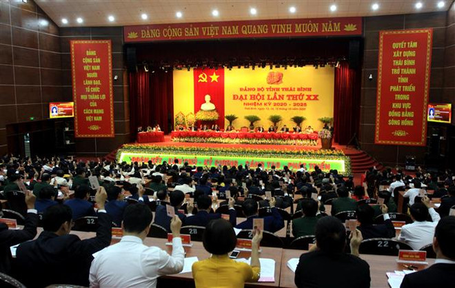 海防、太平、富安、永福等省市党代会胜利闭幕 ảnh 2 海防、太平、富安、永福等省市党代会胜利闭幕 ảnh 2