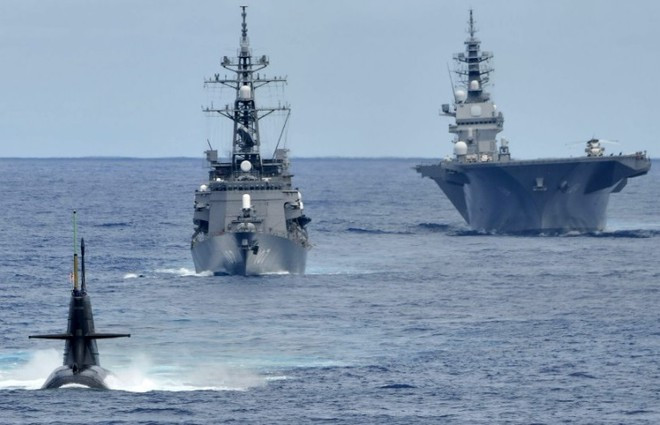 日本海上自卫队三艘军舰抵达越南金兰国际港 ảnh 1 日本海上自卫队三艘军舰抵达越南金兰国际港 ảnh 1