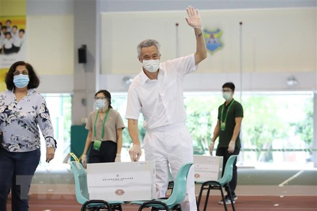 越共中央总书记阮富仲向新加坡人民行动党秘书长、新加坡总理李显龙致贺电 ảnh 1 越共中央总书记阮富仲向新加坡人民行动党秘书长、新加坡总理李显龙致贺电 ảnh 1