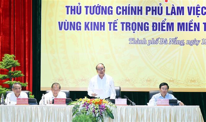 阮春福总理:中部西原地区任何省市不能出现负增长 确保公共投资项目资金到位率达近100% ảnh 2 阮春福总理:中部西原地区任何省市不能出现负增长 确保公共投资项目资金到位率达近100% ảnh 2