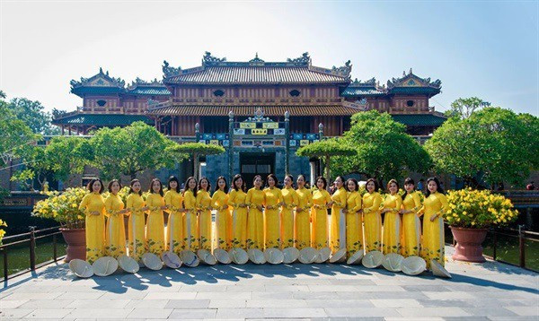 承天顺化力争成为越南中部“奥黛之城” ảnh 1 承天顺化力争成为越南中部“奥黛之城” ảnh 1