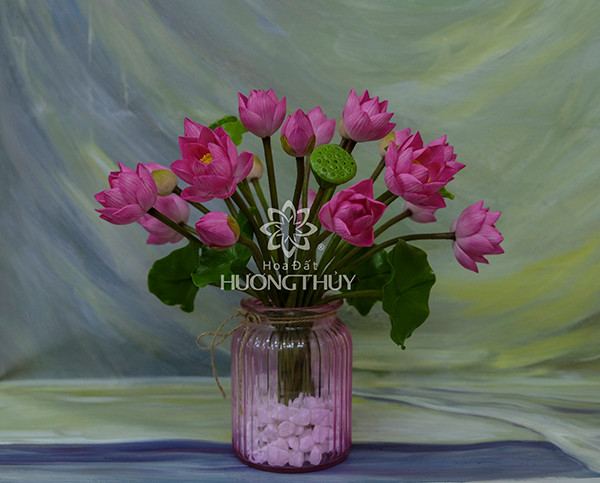 黏土花满足人们的审美情趣 ảnh 1  黏土花满足人们的审美情趣 ảnh 1