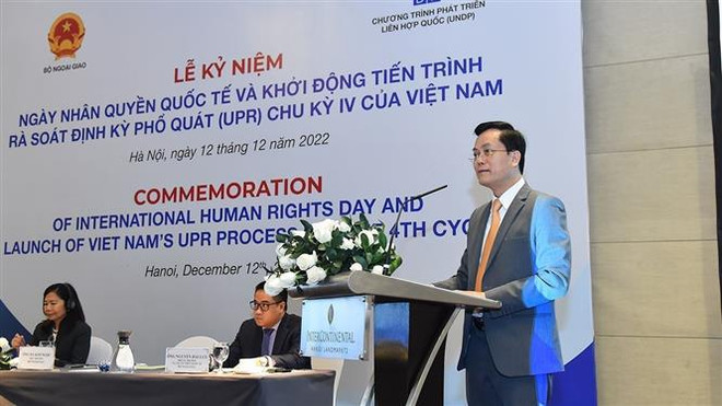 越南启动联合国人权理事会第四轮普遍定期审议 ảnh 1 越南启动联合国人权理事会第四轮普遍定期审议 ảnh 1