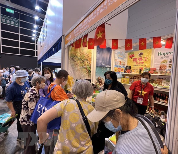 越南商品在香港工展会上备受青睐 ảnh 1