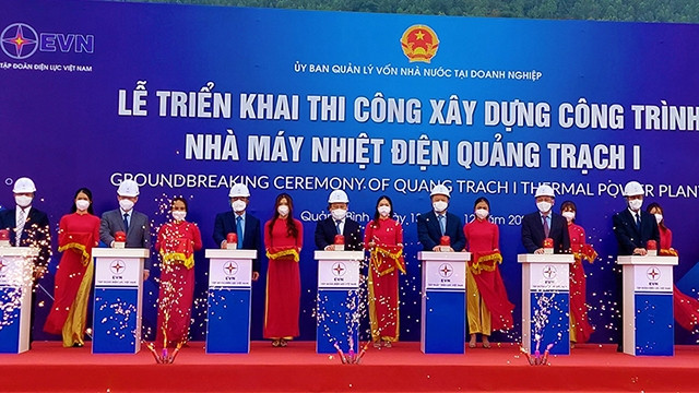 广平省一号广泽热电厂动工兴建 ảnh 1 广平省一号广泽热电厂动工兴建 ảnh 1