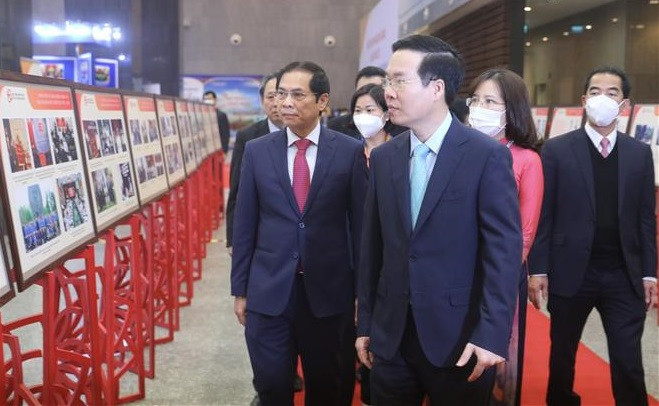 武文赏：大力促进整党建党工作 为专业、全面和现代的外交做出努力 ảnh 1