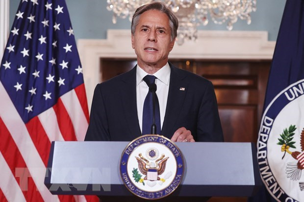 美国国务卿布林肯抵对印度尼西亚进行访问 ảnh 1