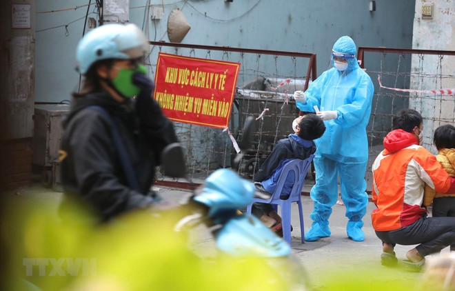 越南全国报告新增新冠肺炎确诊病例15270例 较前一日减少255例 ảnh 1 越南全国报告新增新冠肺炎确诊病例15270例 较前一日减少255例 ảnh 1