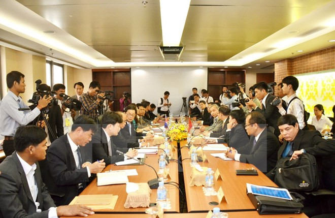 越柬陆地边界勘界立碑联合委员会会议召开 ảnh 1 越柬陆地边界勘界立碑联合委员会会议召开 ảnh 1