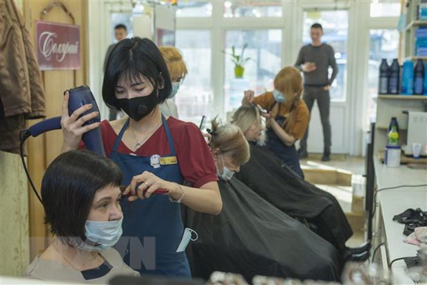 在俄罗斯远东地区越南人努力度过疫情难关 ảnh 1 在俄罗斯远东地区越南人努力度过疫情难关 ảnh 1