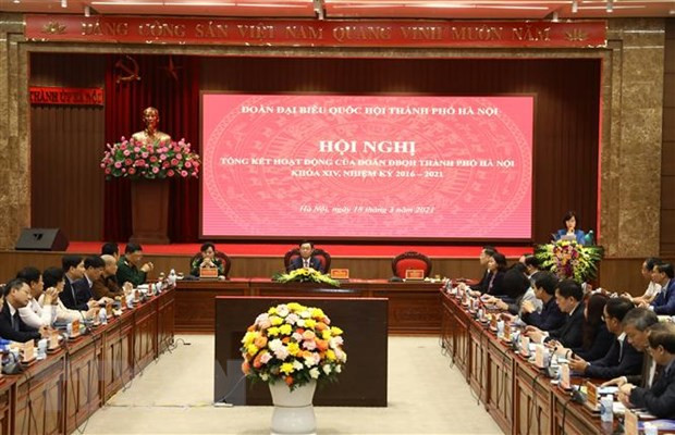  国会代表选举：河内市国会代表团努力创新工作方式 提高工作效率 ảnh 2