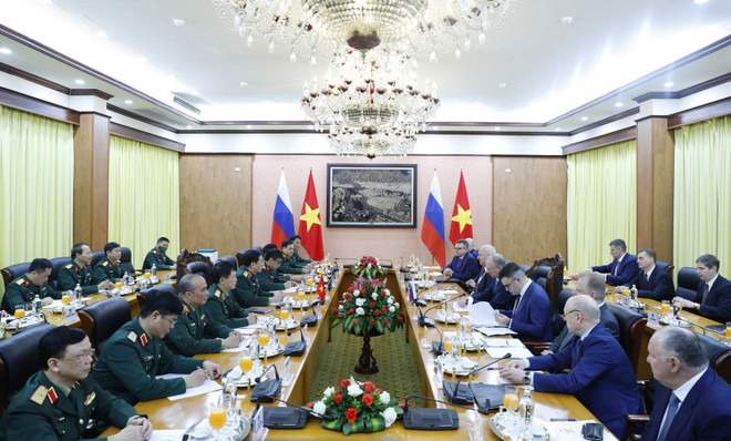 越南人民军总参谋长会见俄罗斯联邦国家安全委员会秘书 ảnh 2 越南人民军总参谋长会见俄罗斯联邦国家安全委员会秘书 ảnh 2