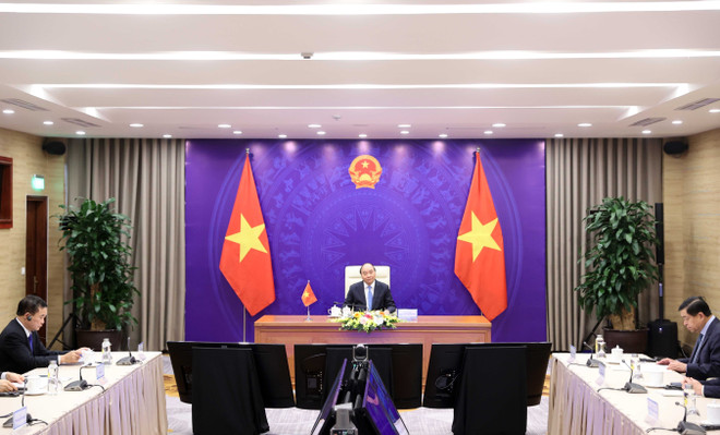 越老柬三国领导人举行视频会谈 ảnh 1