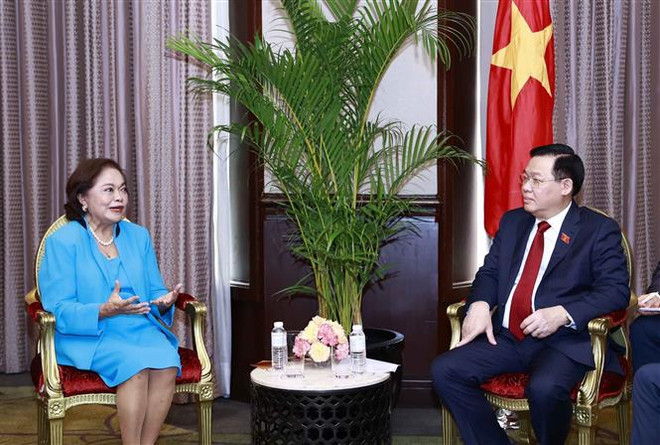 越南国会主席王廷惠会见克拉克经济特区首席执行官 ảnh 2 越南国会主席王廷惠会见克拉克经济特区首席执行官 ảnh 2