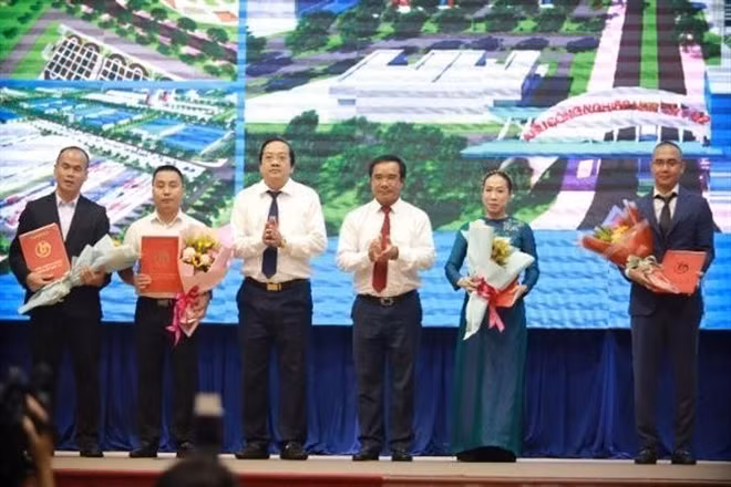 在隆安省的4大投资项目获批立项 ảnh 1