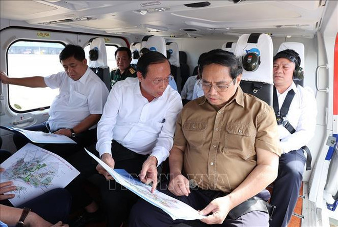 越南政府总理范明政出席南方石化综合体子项目落成典礼 ảnh 3