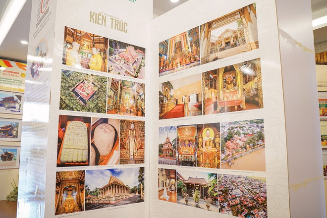 越南佛教协会第九次全国代表大会：“越南佛教-精华烙印”展会开幕 ảnh 1