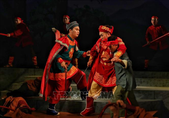 北江省人民热衷于保护与传承嘲剧 ảnh 1 北江省人民热衷于保护与传承嘲剧 ảnh 1