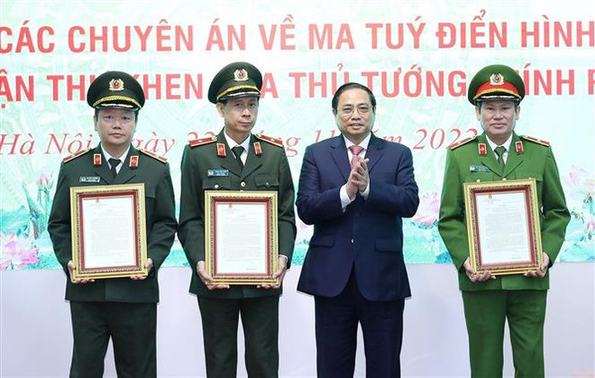 政府总理范明政:不让越南成为国际毒品的中转站 ảnh 1 政府总理范明政:不让越南成为国际毒品的中转站 ảnh 1