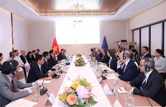 政府总理范明政出席2022年绿色经济论坛暨展览会 ảnh 2 政府总理范明政出席2022年绿色经济论坛暨展览会 ảnh 2