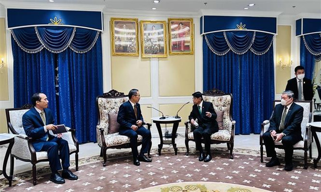 越南与泰国促进双边合作 ảnh 1 越南与泰国促进双边合作 ảnh 1