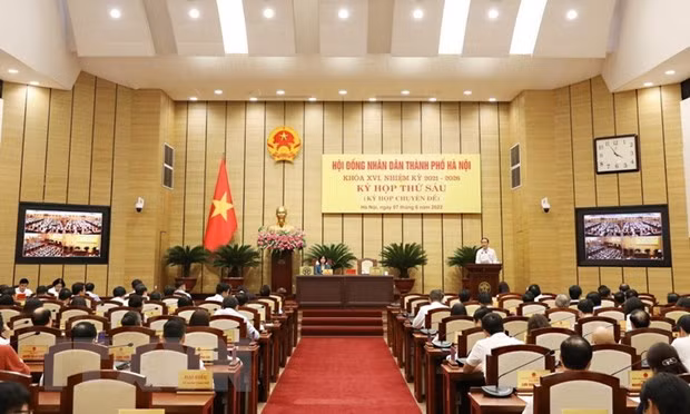 朱玉英被罢免河内市人民委员会主席职务 ảnh 1
