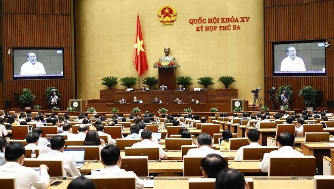 国会第十五届国会第三次会议:讨论有关经济社会、厉行节约反浪费的问题 ảnh 1 国会第十五届国会第三次会议:讨论有关经济社会、厉行节约反浪费的问题 ảnh 1